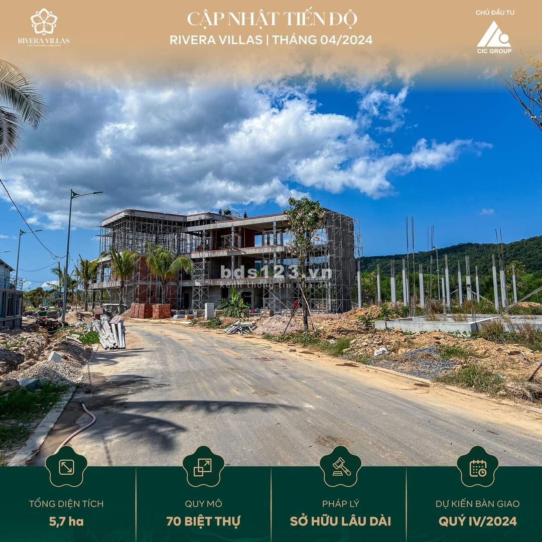 Rivera Villas ba mặt sông, sở hữu lâu dài tại trung tâm Tp. Phú Quốc
