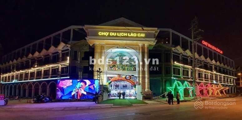 Mở bán shophouse, ki ốt chợ du lịch lào cai, giá cdt, cam kết cho thuê trong 2 năm