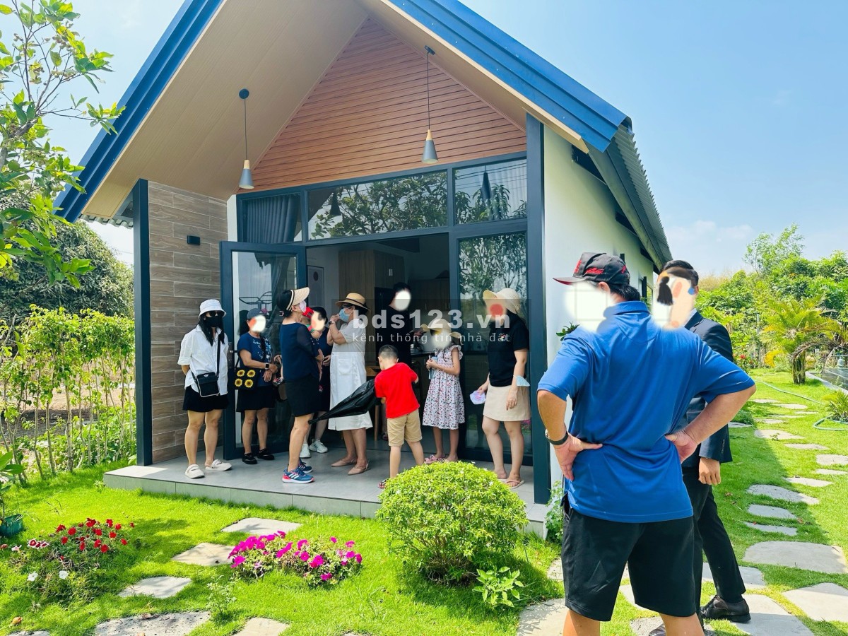 Bán nhà vườn biển-Sea Garden Homes view ruộng lúa ngay KDC và QL55