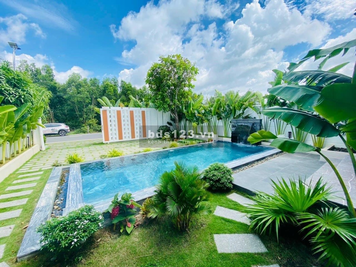 Bán nhà vườn biển-Sea Garden Homes view ruộng lúa ngay KDC và QL55
