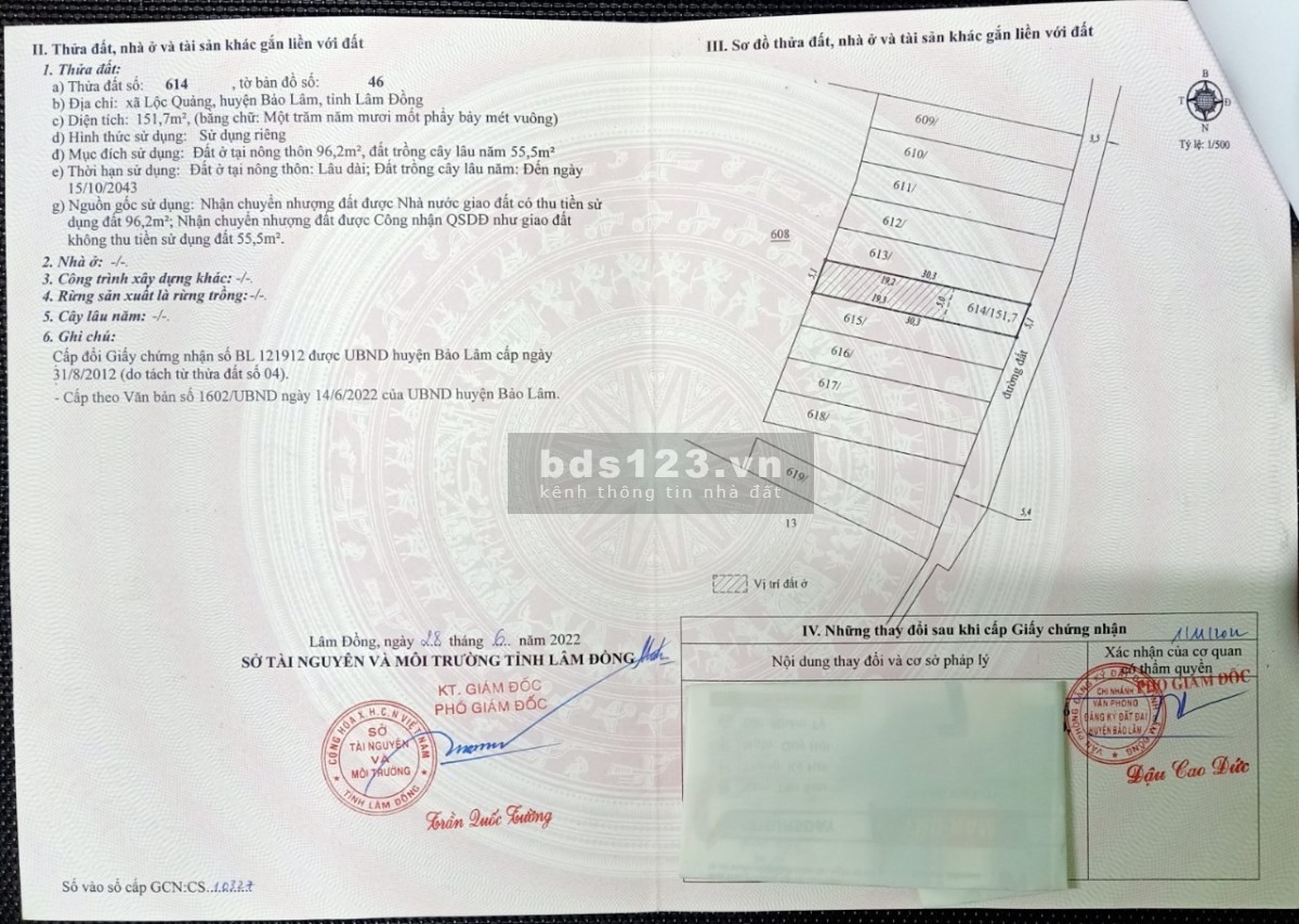 Chính chủ bán gấp đất thổ cư gần Lý Thường Kiệt, chợ Lộc Quảng, dự án cao tốc giá 1.6xx tỷ
