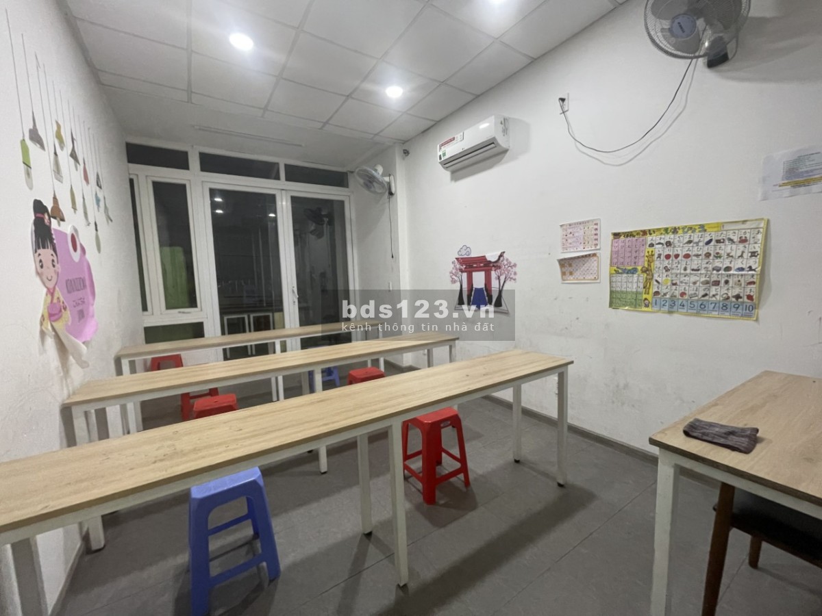 Sang trung tâm dạy học ngay làng ĐH Thủ Đức. DTSD 525m2, 12 phòng, khu sinh viên đông đúc.