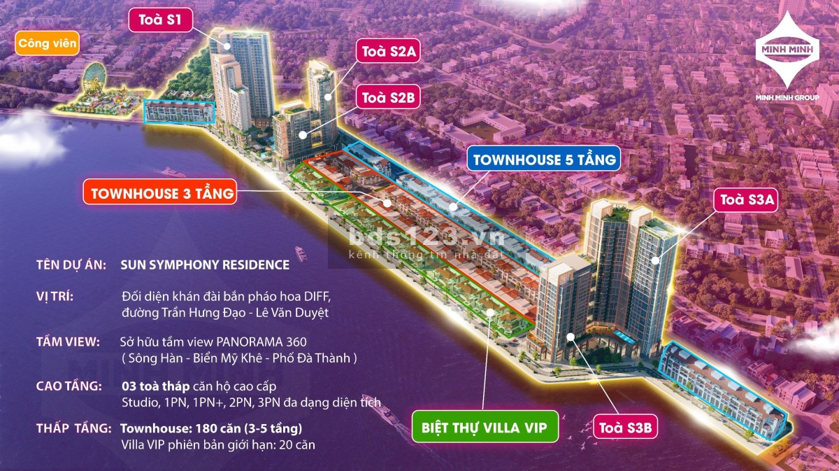 Booking giữ chỗ ưu tiên Sun Symphony Residense Đà Nẵng
