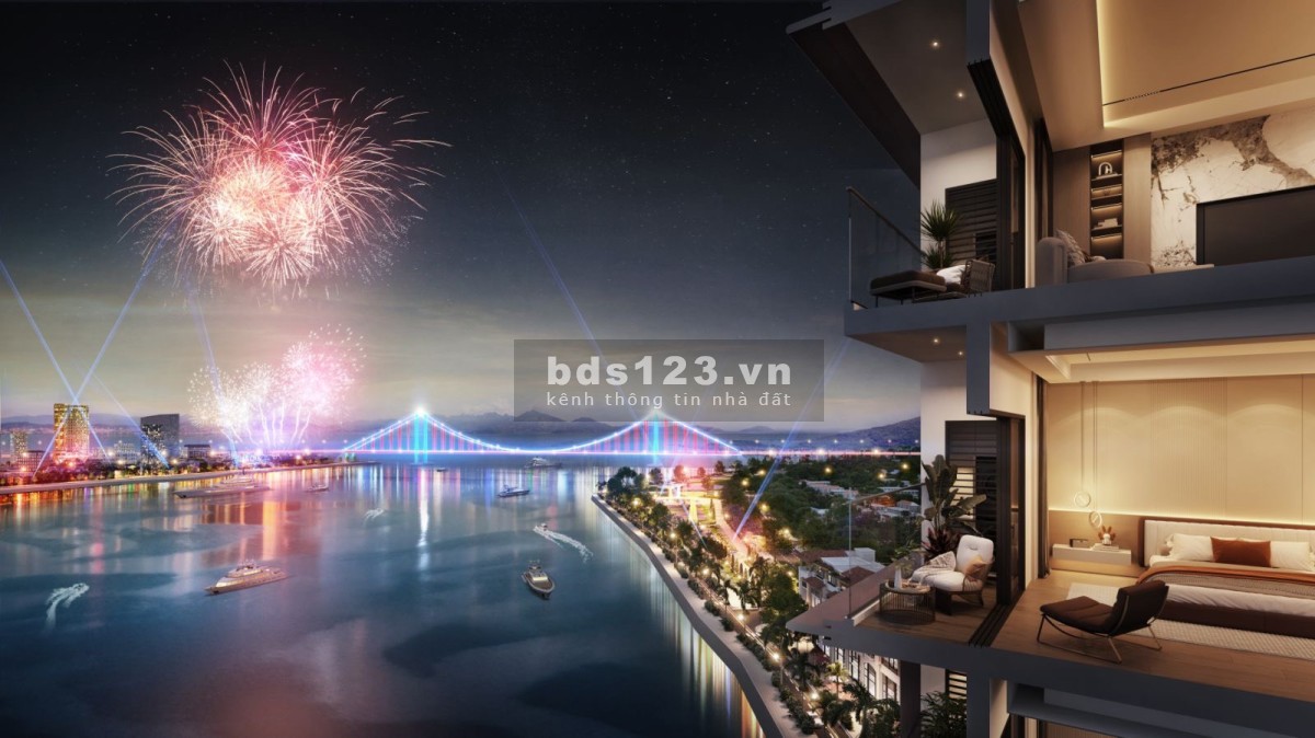 Sun Symphony Residence: Căn Studio view pháo hoa Đà Nẵng - Sản phẩm siêu đẹp