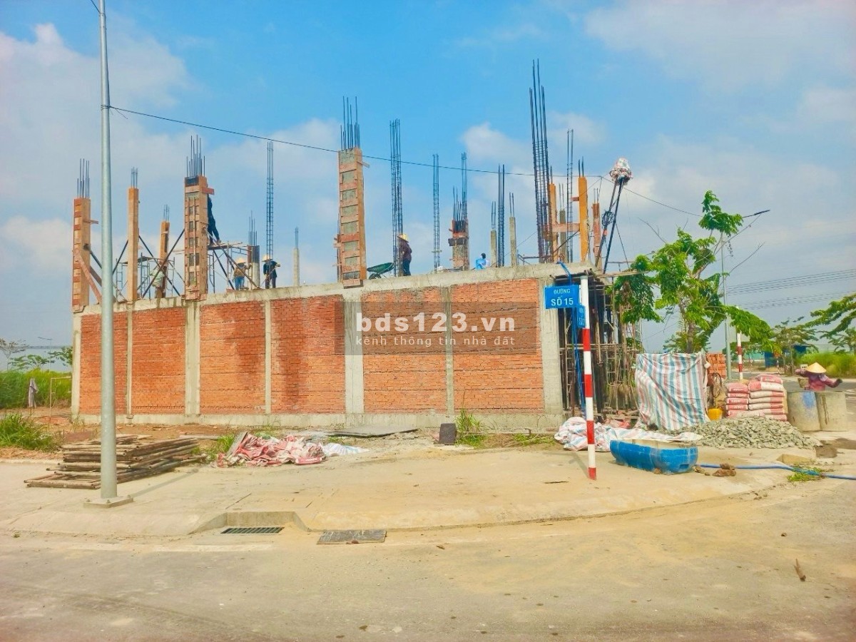 Lô Góc 2matwh tiền ở đường Trần Văn Giàu gần Kinh A, Lê Minh Xuân, Bình Chánh, 90m2, giá 1tỷ 2