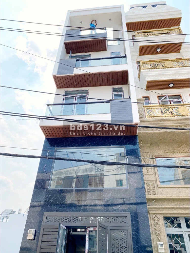 Bán nhà hẻm xe tải mới toanh tại Hương Lộ 2, 60 m2, 5 tầng, 7.5t