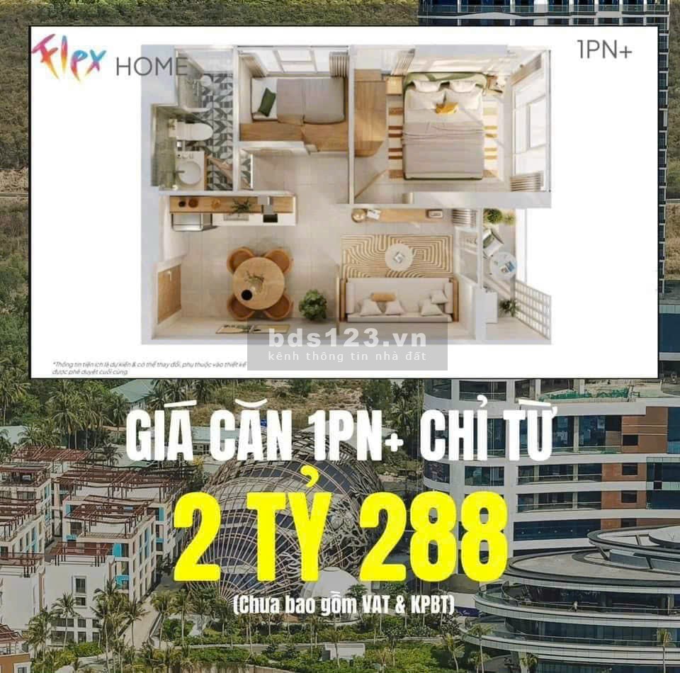 Chỉ với 1ty199 sở hữu ngay căn hộ view biển siêu đẹp