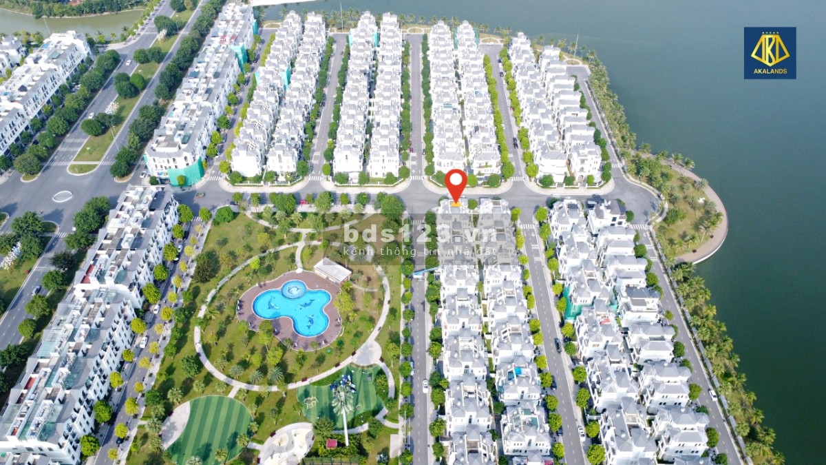 Biệt thự Ngọc Trai đảo nhỏ căn áp góc view công viên giá 4x tỷ Vin Gia Lâm (0985941715)