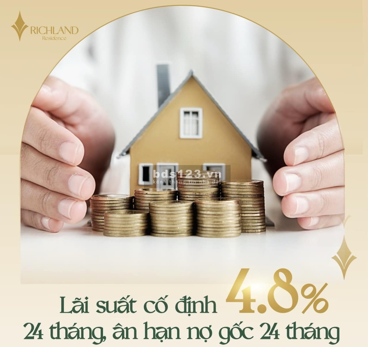 Mua đất thanh phố Bến Cát chỉ từ 400tr, phần còn lại ngân hàng hỗ trợ đến 70% trong 30 năm