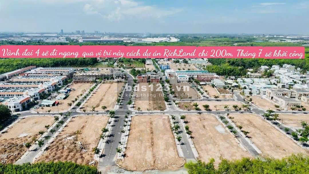Đất nền cuối cùng của thành phố Bến Cát 75m2, chỉ từ 320tr, mua sỉ tặng vàng.