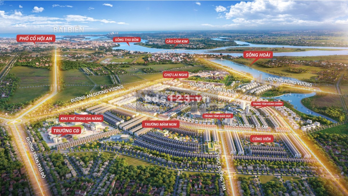 Độc quyền đất nền cách phố cổ Hội An 4km giá không thể tốt hơn 14tr/m2 thanh toán dàn trải