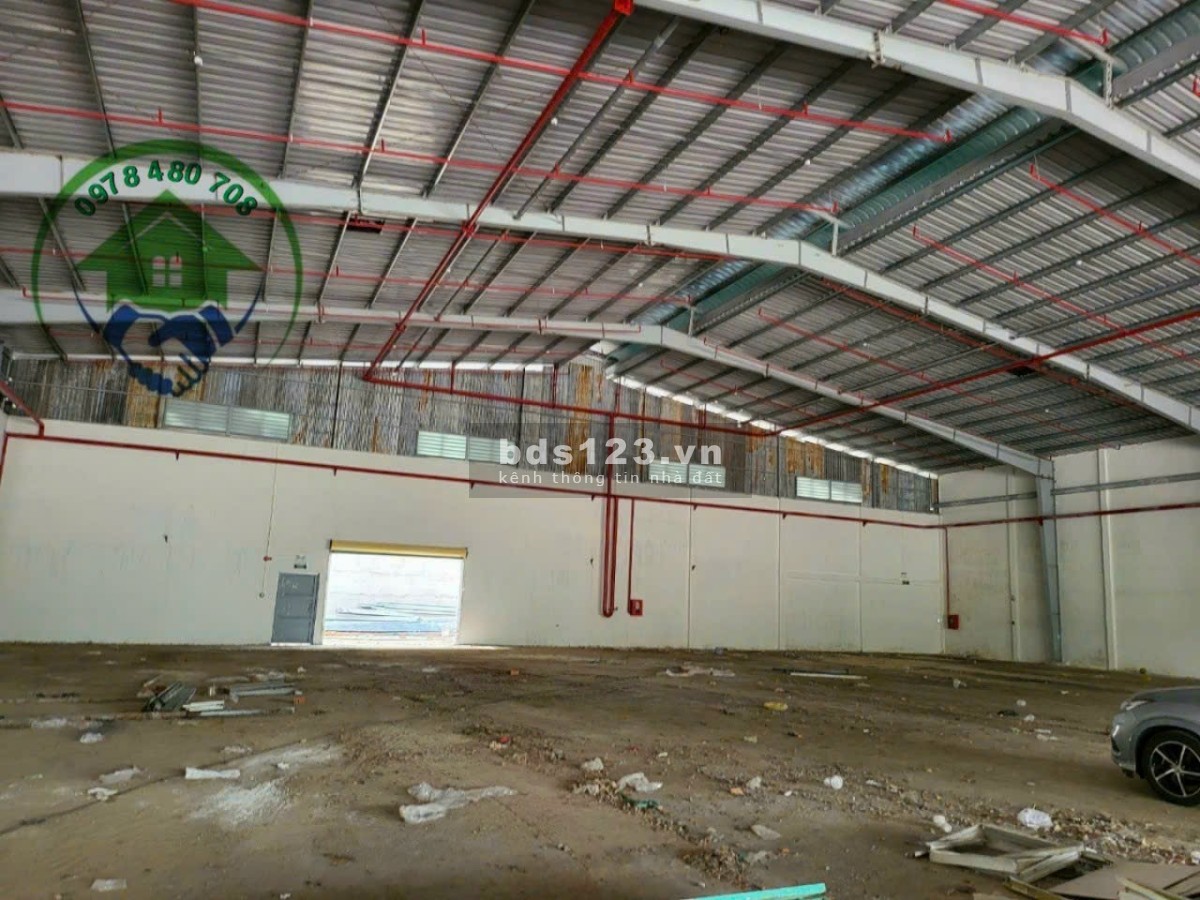 Cho thuê 5000m2 XƯỞNG mới xây Bến cát Gía : 250 triệu/tháng SX đa nghành nghề