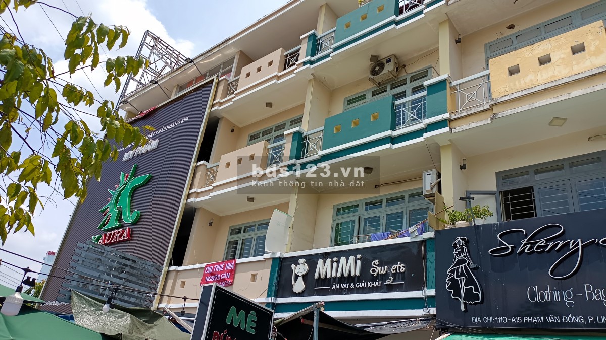 Cho thuê nhà mặt tiền nguyên căn để làm văn phòng công ty