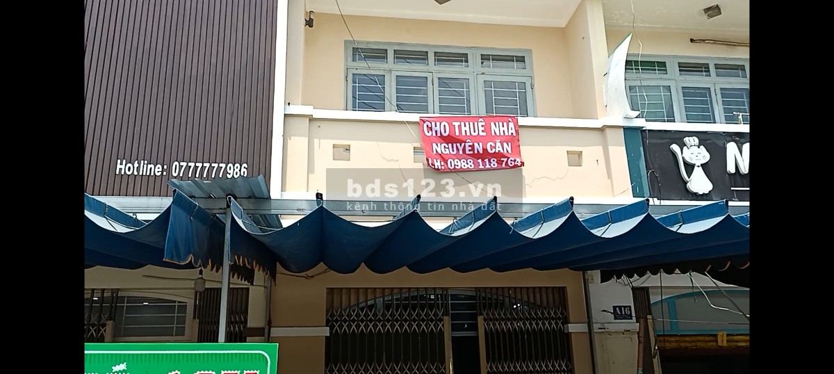 Cho thuê nhà mặt tiền nguyên căn để làm văn phòng công ty