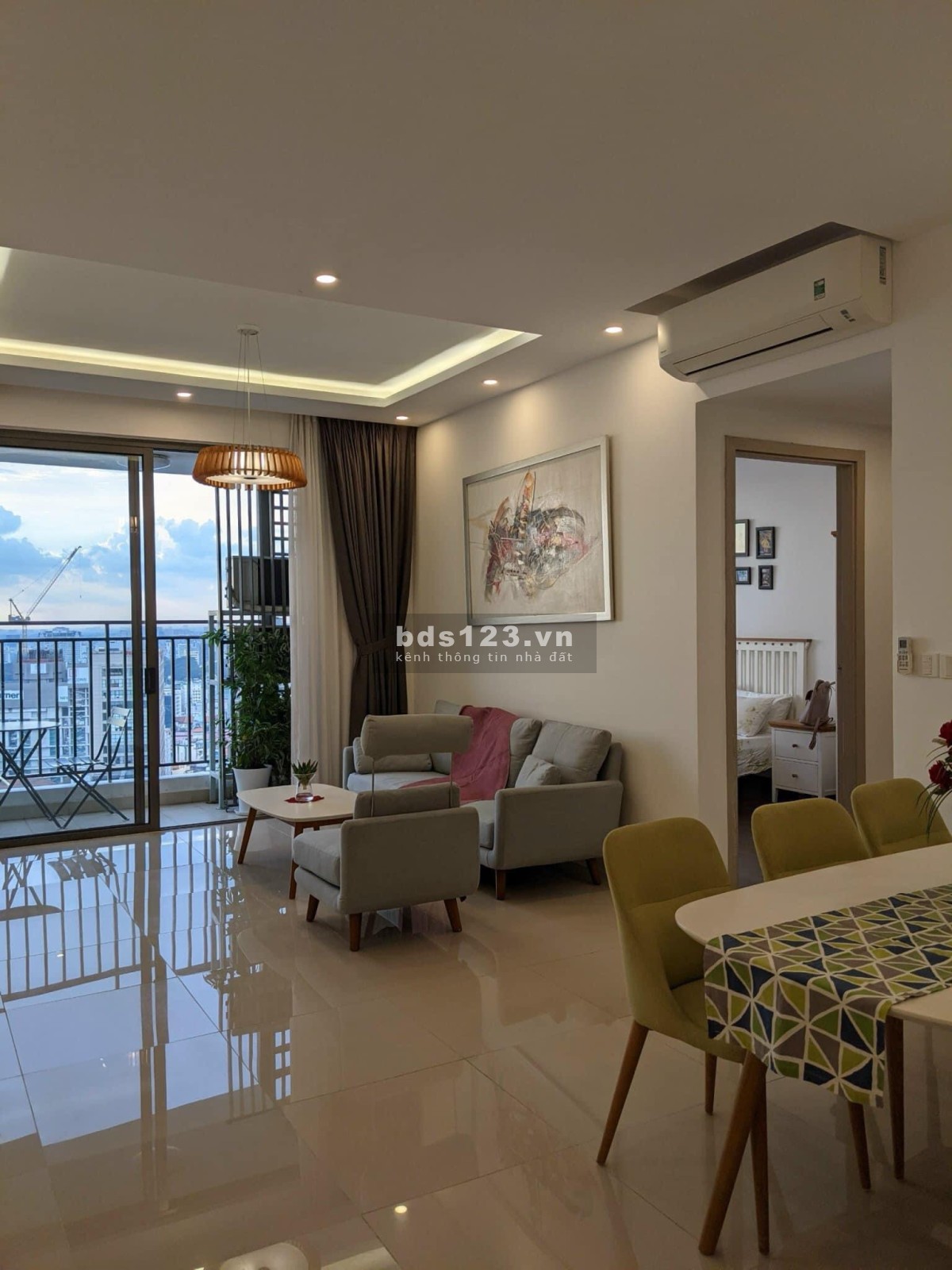 Cho thuê Morning Star - Bình Thạnh 64m2 2pn 13tr/th. Nội thất đầy đủ
