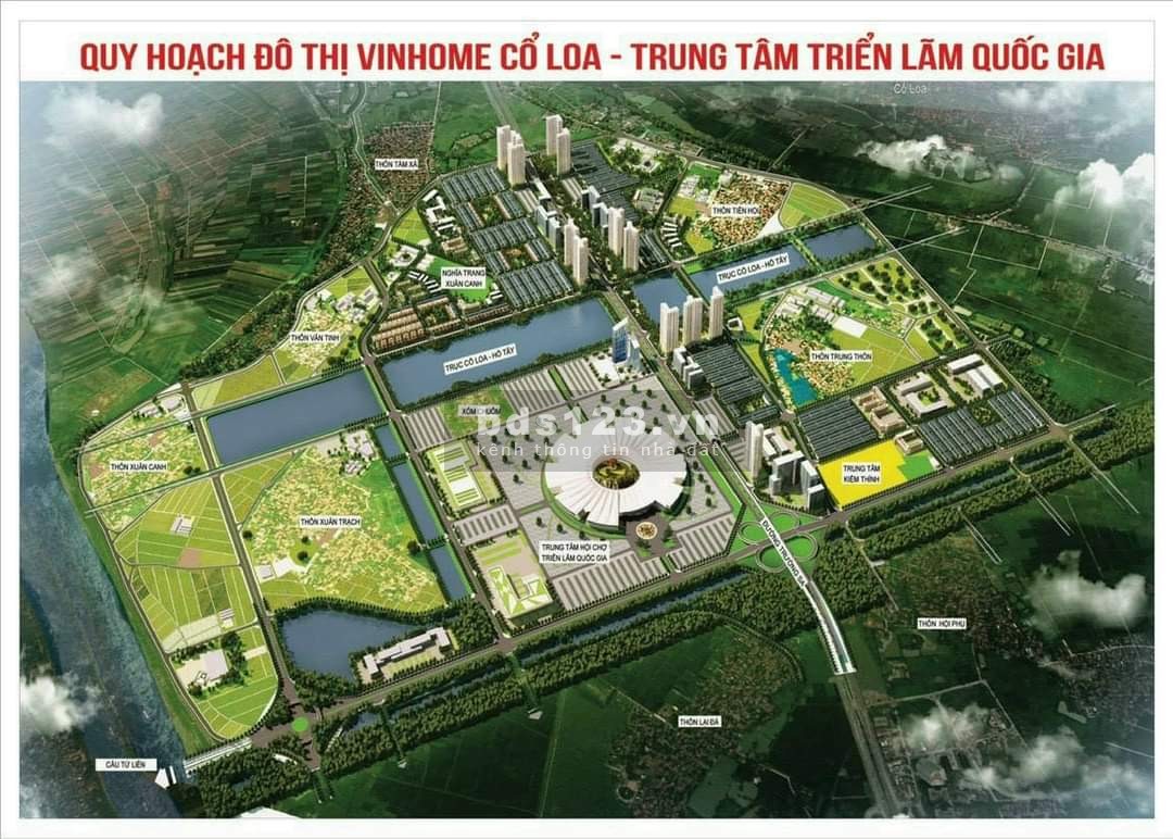 Thông tin Vinhomes Cổ LOa Đông Anh - Mở bán - Quỹ căn - Tiến độ xây