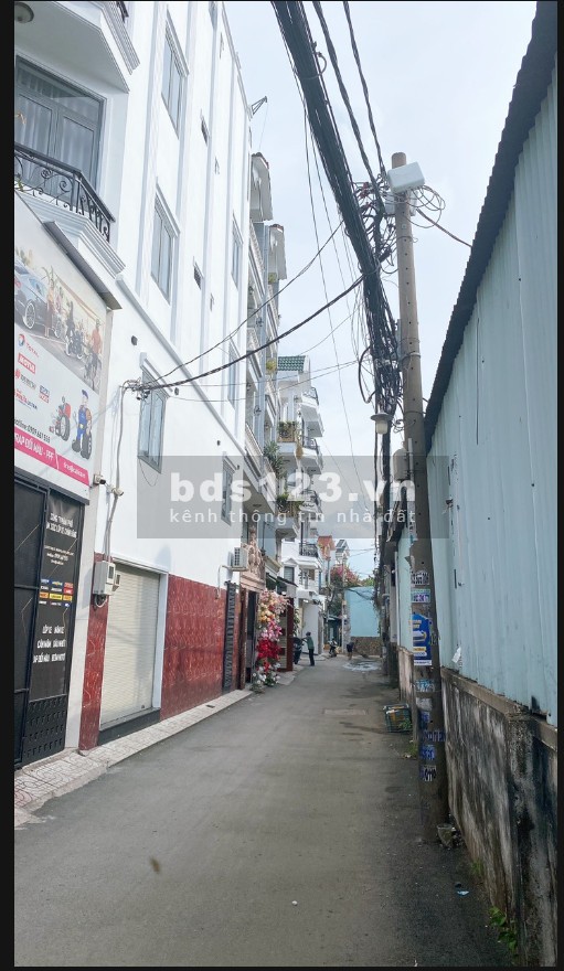Bán nhà gần CV phần mềm Quang trung, Gò vấp, 5x12, 4 tầng, hẻm ô tô, chỉ 7 tỷ.