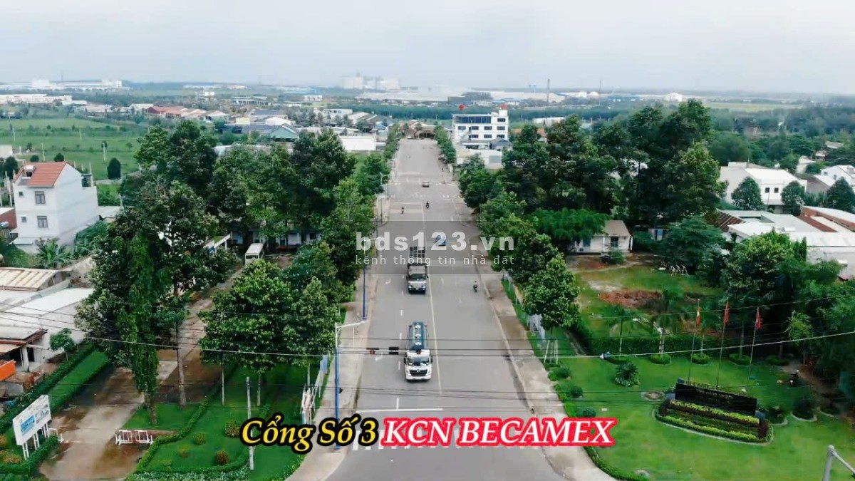 Đất xây trọ ngang 6m x 38m cách khu công nghiệp Becamex Chơn Thành chỉ 800m.