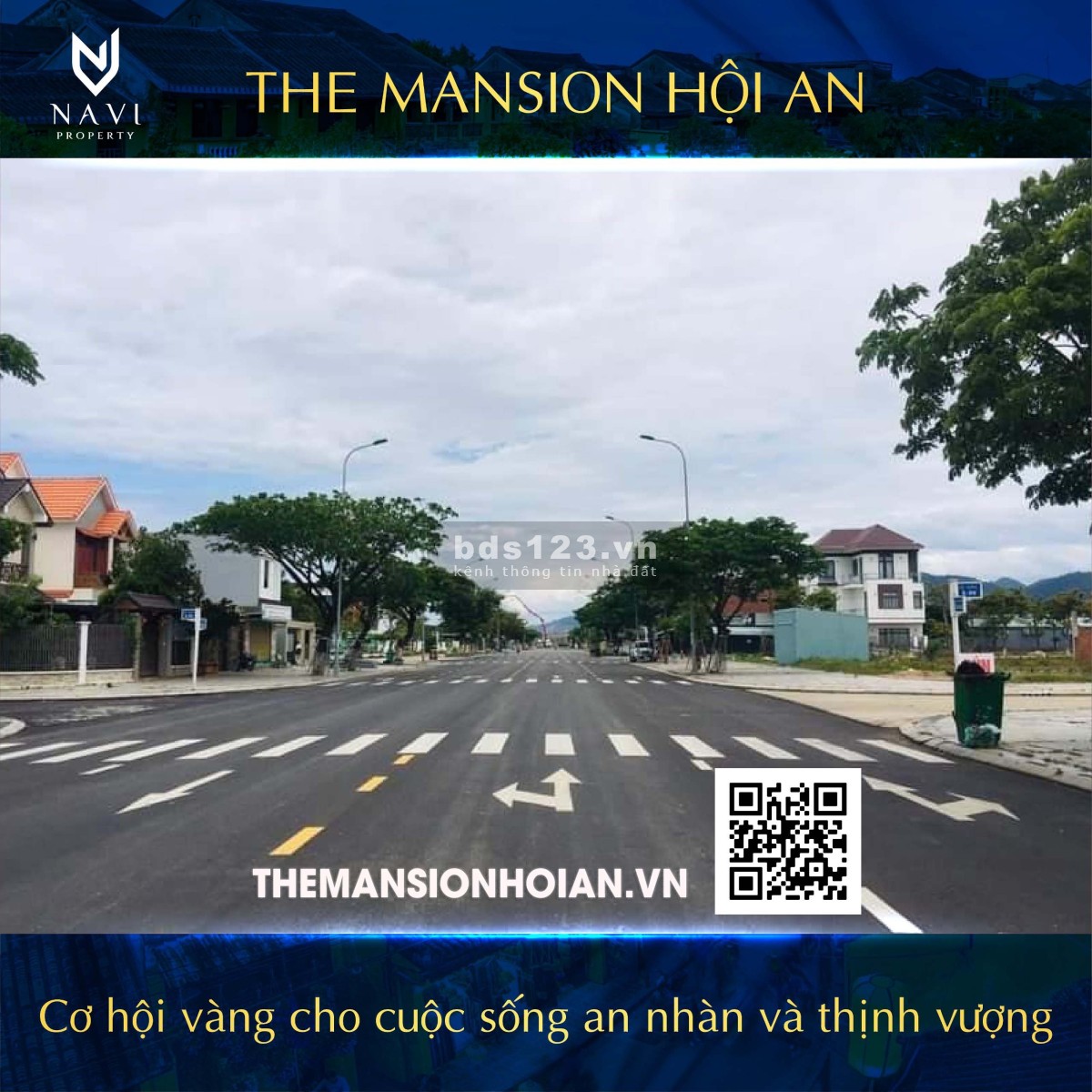 Chỉ với 14tr7/m2 đã có thể sỡ hữu quỹ đất vàng The Mansion cạnh phố cổ Hội An