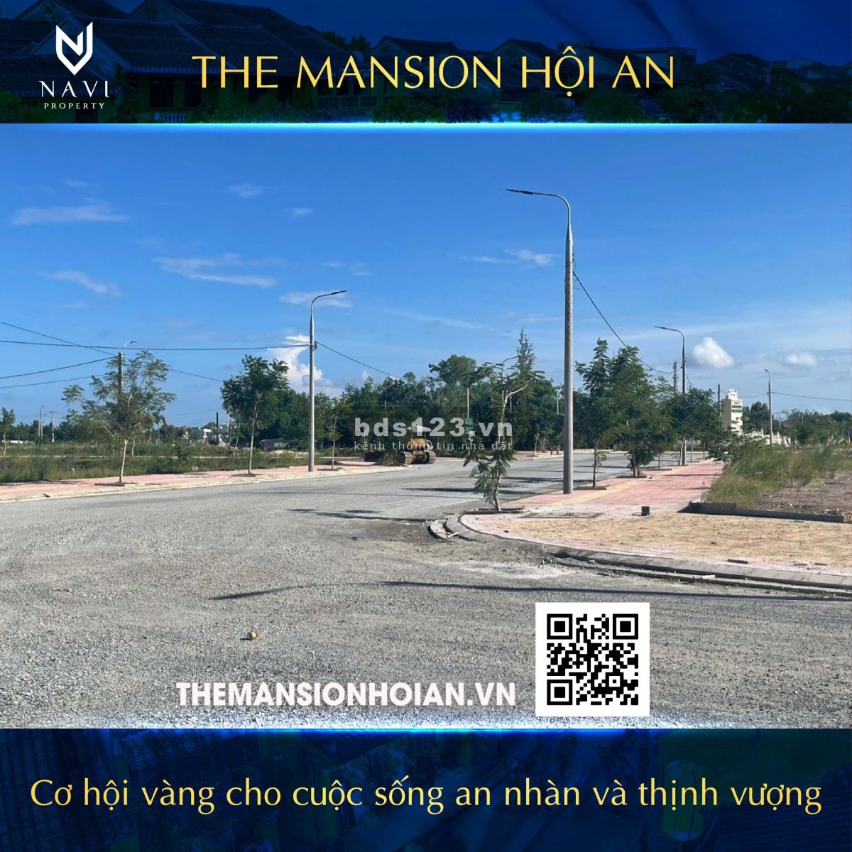 Chỉ với 14tr7/m2 đã có thể sỡ hữu quỹ đất vàng The Mansion cạnh phố cổ Hội An