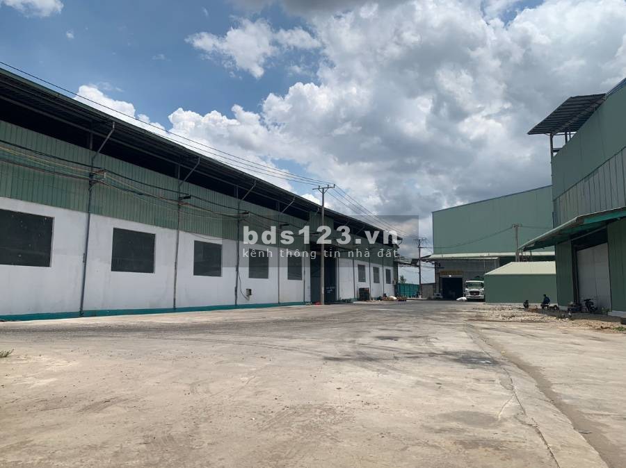 Cho thuê Kho Xưởng: 6.000m2 Tân An, Long An. Có PCCC, đường xe Cont, điện bình 750kva.
