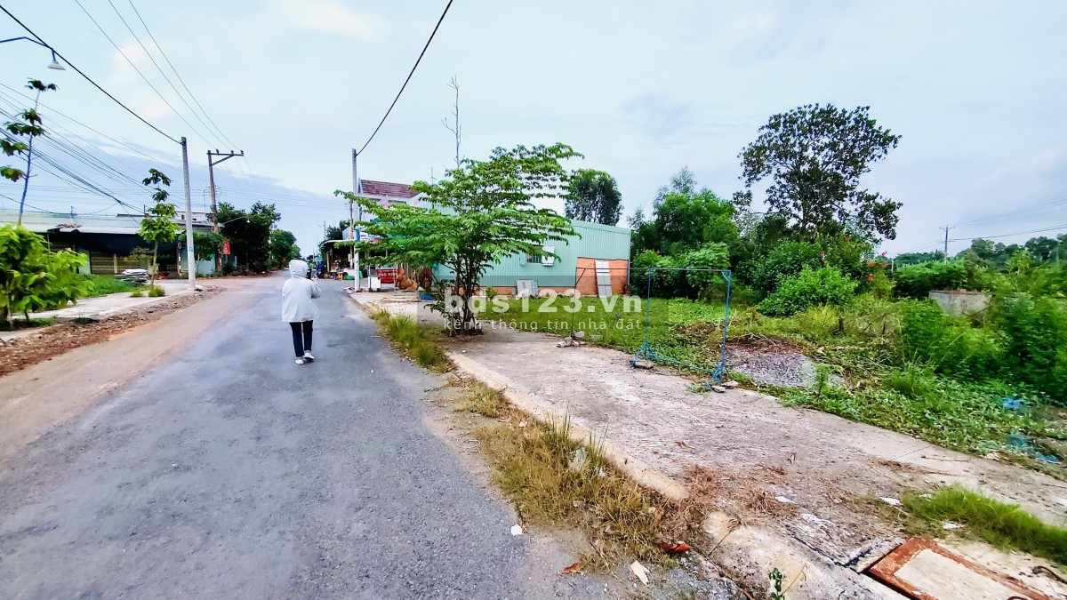 Bán đất thổ cư mặt tiền đường nhựa Tân Đông Long An