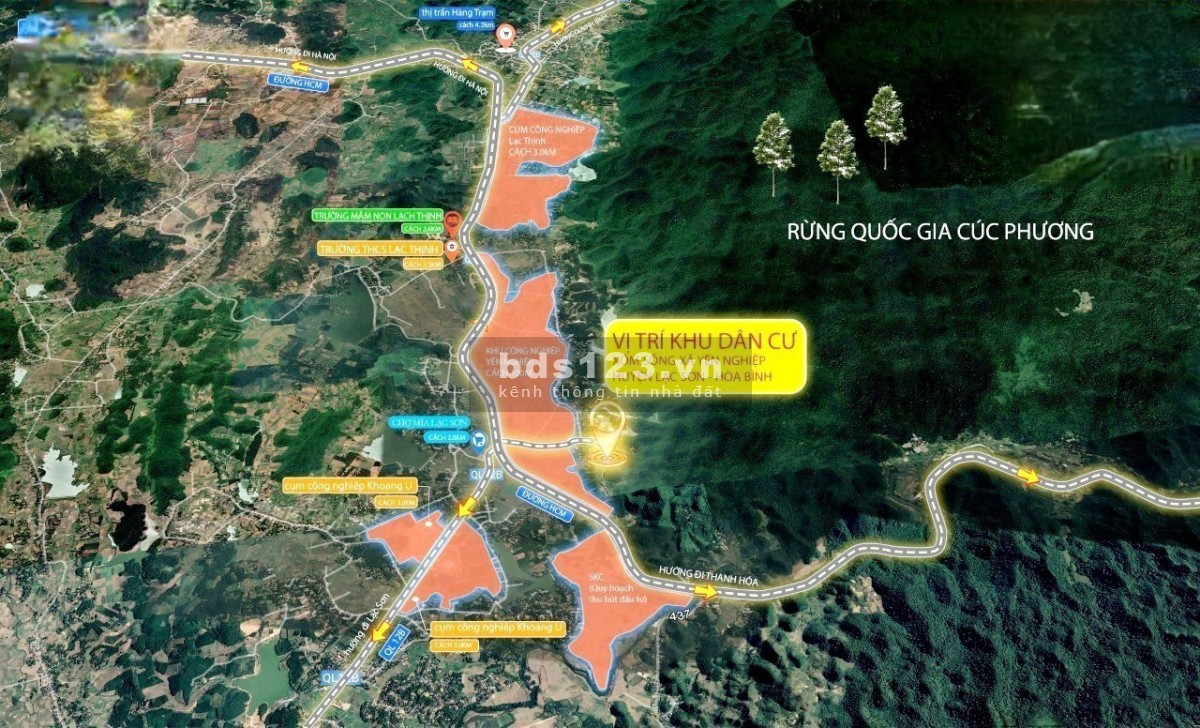 Duy nhất chỉ 155 triệu - 197triệu Quý khách hàng đã sở hữu lô đất đẹp tại Hoà Bình