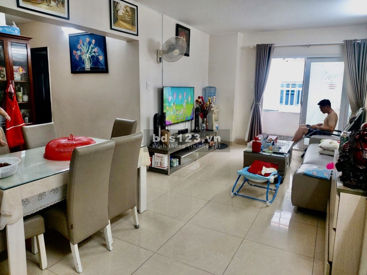 Cho thuê chung cư Mỹ Phước 2PN 70m2 10tr/tháng. Ban công, nội thất sẵn