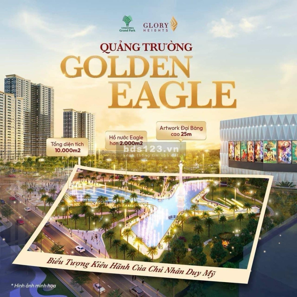 Giảm nhanh căn hộ cao cấp Glory Heights chính chủ