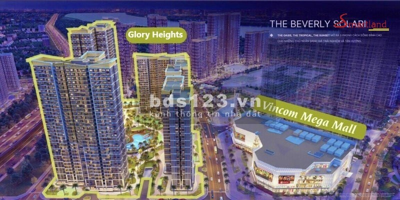 Giảm nhanh căn hộ cao cấp Glory Heights chính chủ