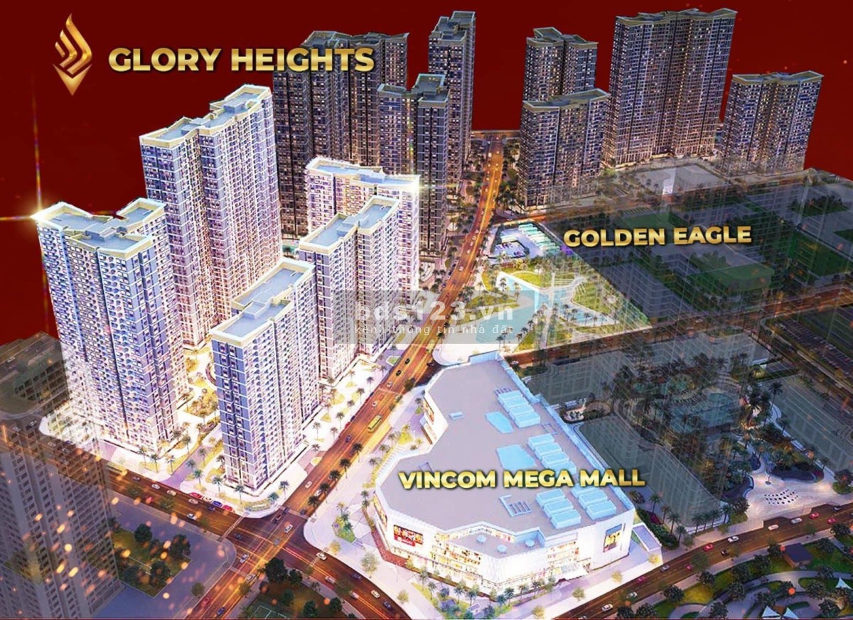 Giảm nhanh căn hộ cao cấp Glory Heights chính chủ