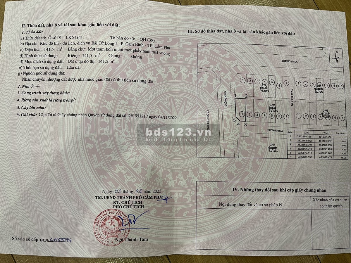 VIP! Xuất đầu tư cuối cùng sẵn sổ 38tr/m2 Đất nền mặt Vinh Safabay ck 1,4ty duy nhất T7 0943274513