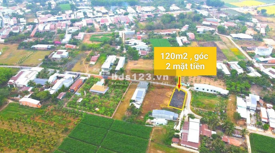 Tôi chính chủ bán gấp 119,7m full thổ cư ngang 8 góc 2 MT đường nhà nước Trung Lập Hạ Gía 1ty250