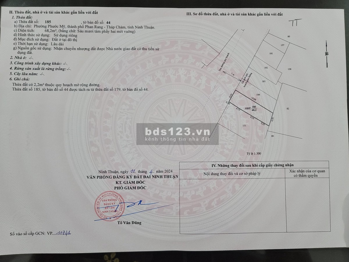 CHÍNH CHỦ CẦN BÁN LÔ THỔ CƯ TẠI PHƯỚC MỸ