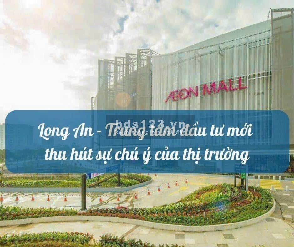 CẦN TIỀN BÁN GẤP LÔ ĐẤT NỀN TẠI TRUNG TÂM TP TÂN AN