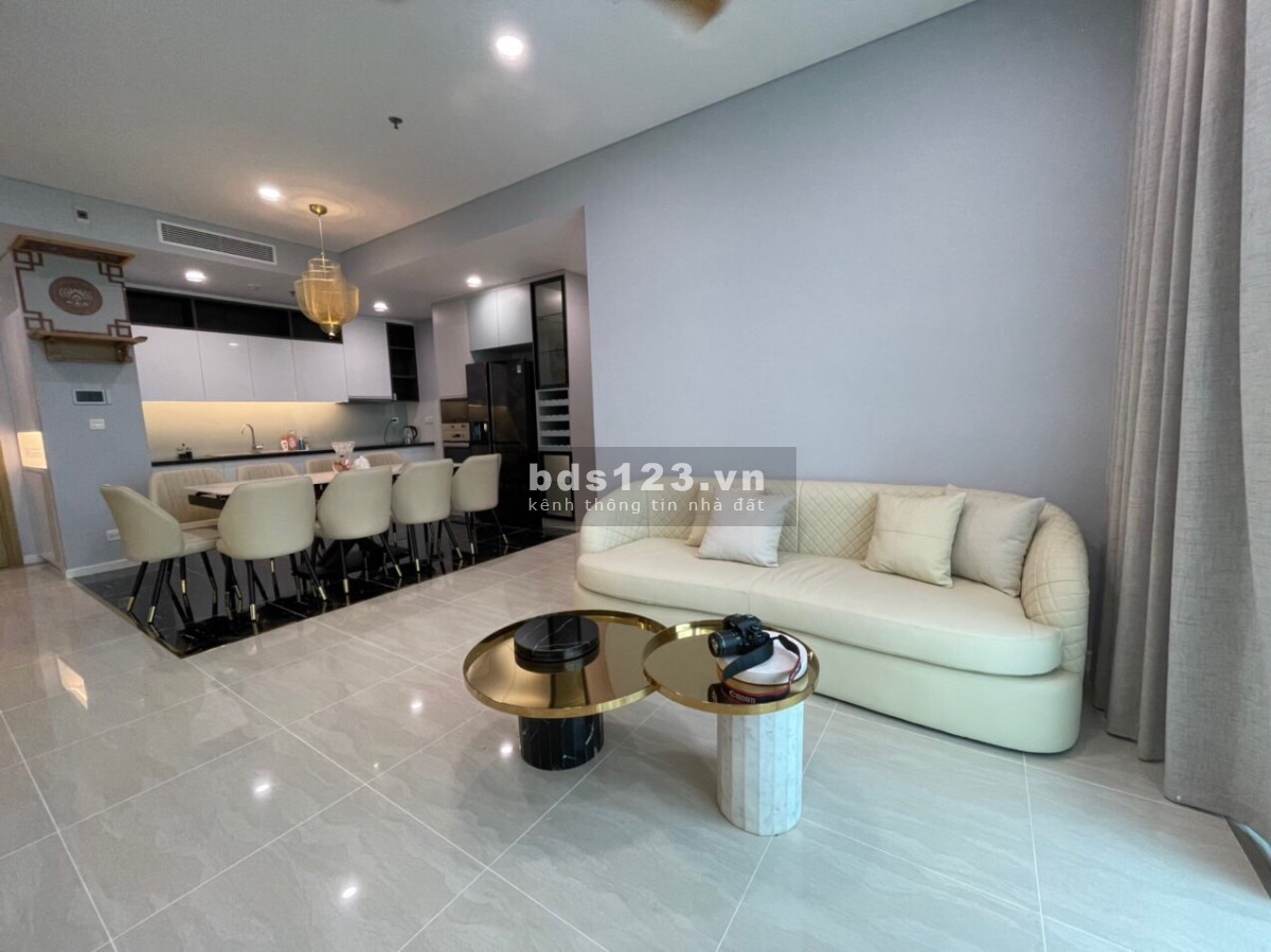 Cho thuê 3PN Sadora 120m2 - 2 ban công - Nội thất cao cấp