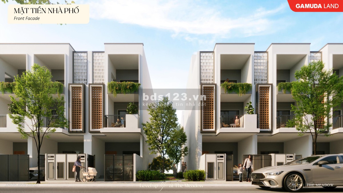 Nhà phố chỉ có giá 29tr/m2 ( khu compound đầu tiên tại Bình Chánh )