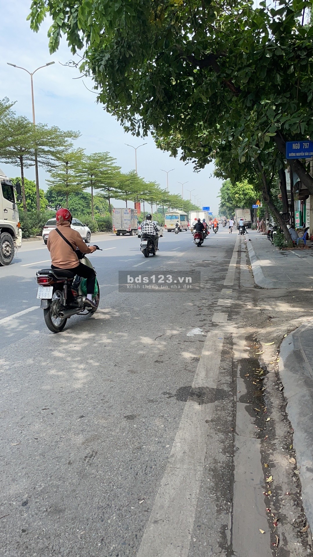 CỰC HIẾM - 58M2 ĐẤT MẶT PHỐ TRUNG TÂM THẠCH BÀN MT5.7M. 70.6TR/1M2, ĐẦU TƯ GIỮ TIỀN, KINH DOANH ĐỈNH