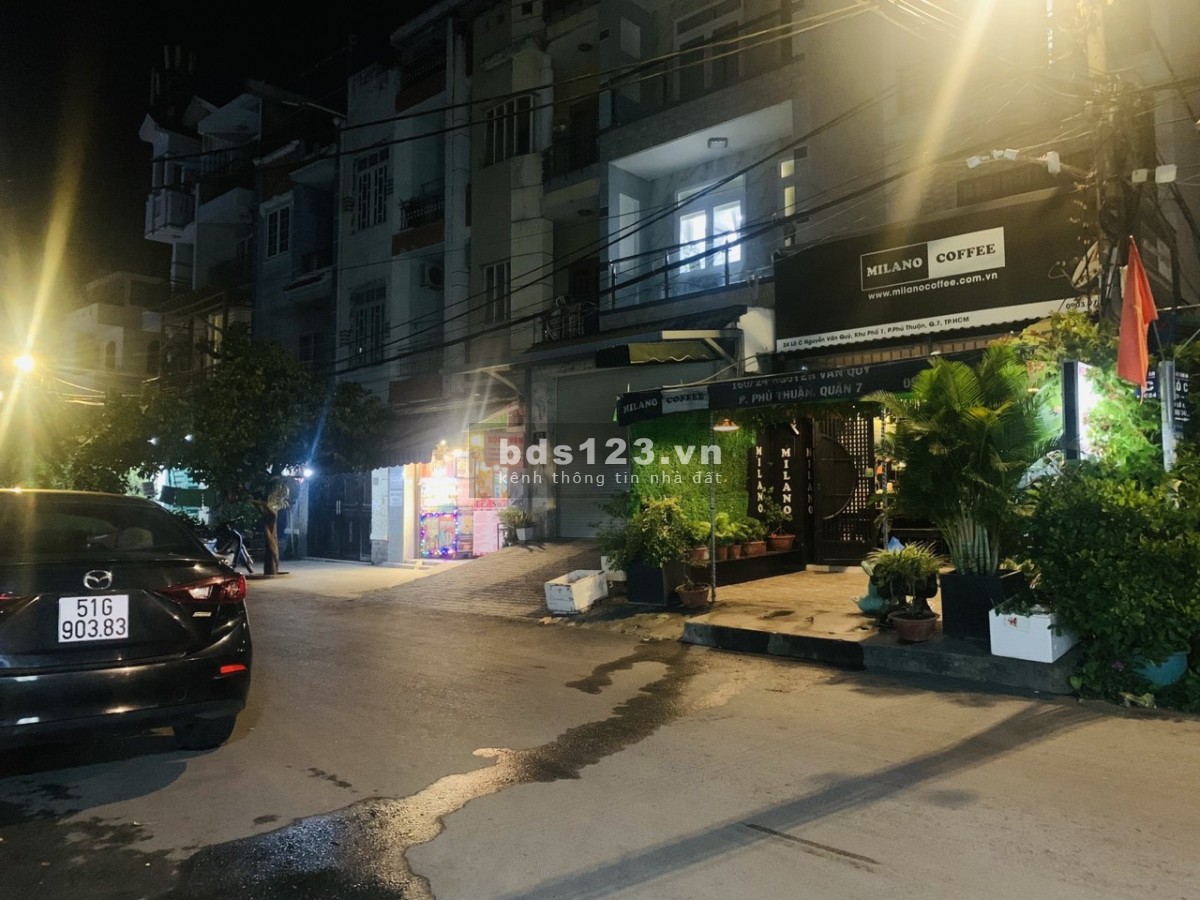 NHÀ HẺM - NGUYỄN VĂN QUỲ - PHƯỜNG PHÚ THUẬN - QUẬN 7 - 50M2 - 5,7 TỶ
