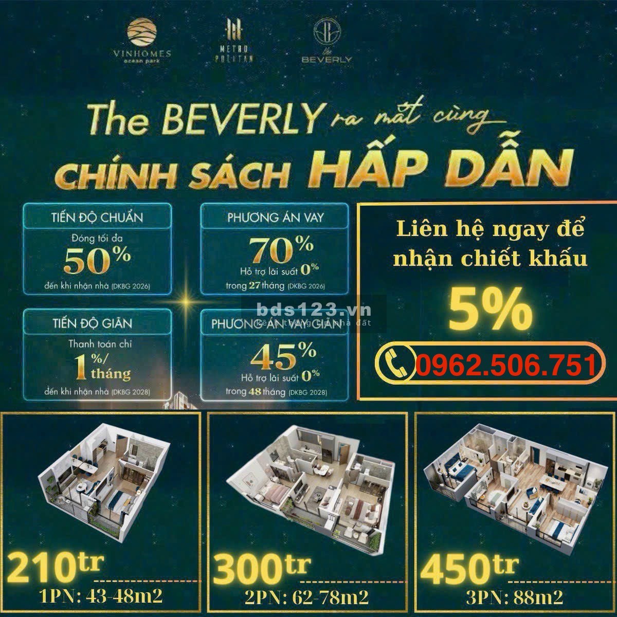 Mở bán chính thức toà BE3 - Vinhomes Ocean Park 1. LH đặt cọc ngay