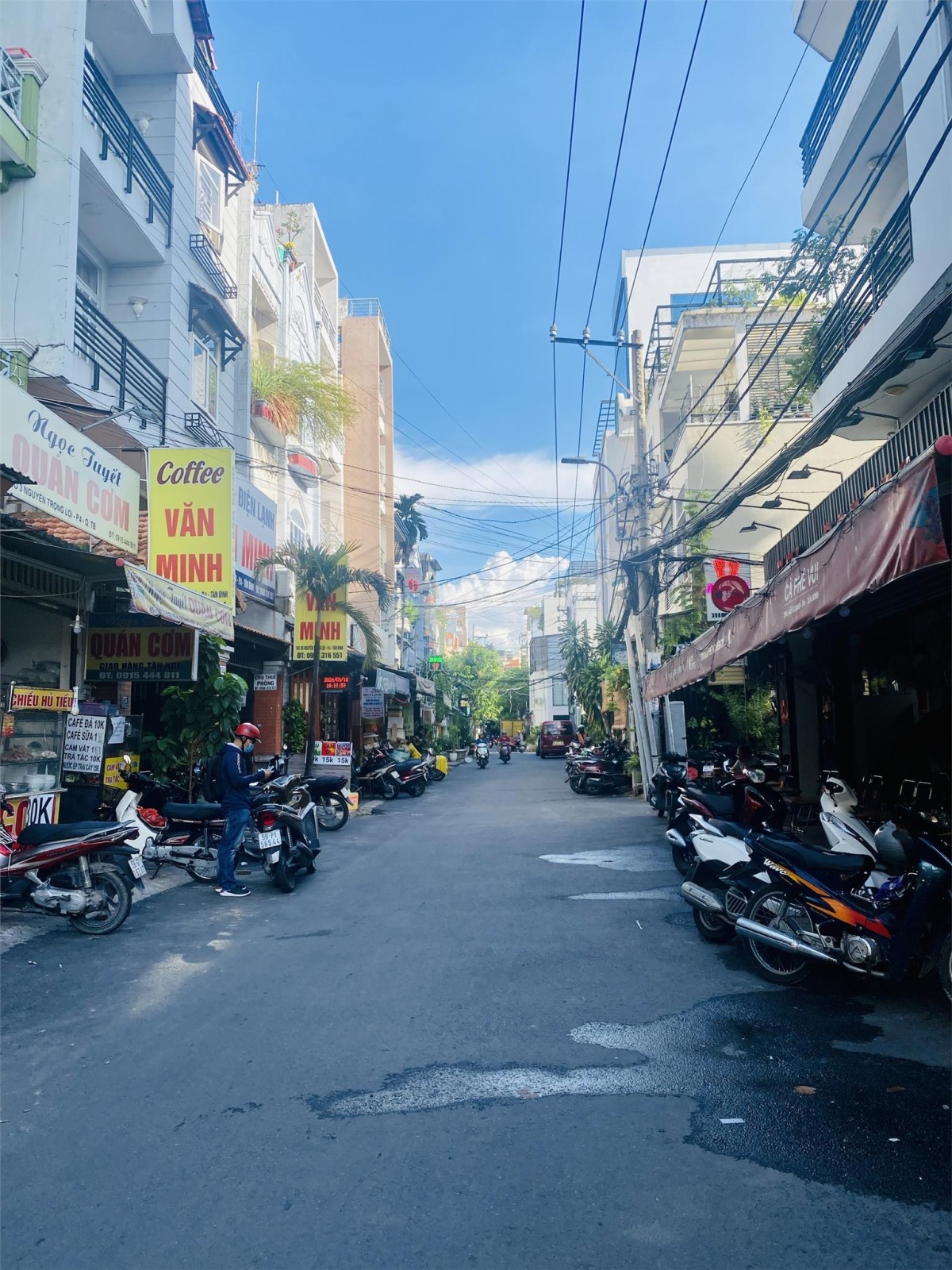 **Bán nhà mặt tiền phường 4 Tân Bình, trục Hậu Giang, sẵn dòng tiền lớn