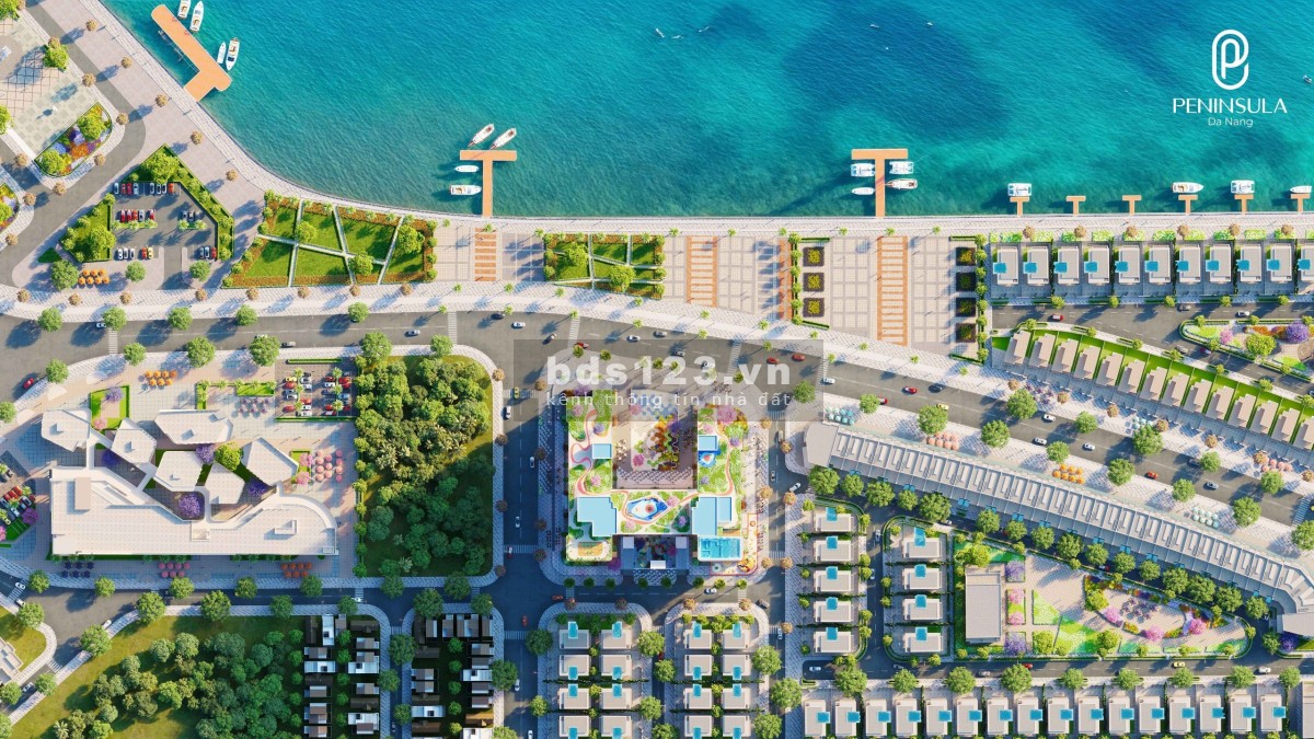 Peninsula Da Nang toà căn hộ hạng sang mặt tiền sông Hàn trung tâm Đà Nẵng