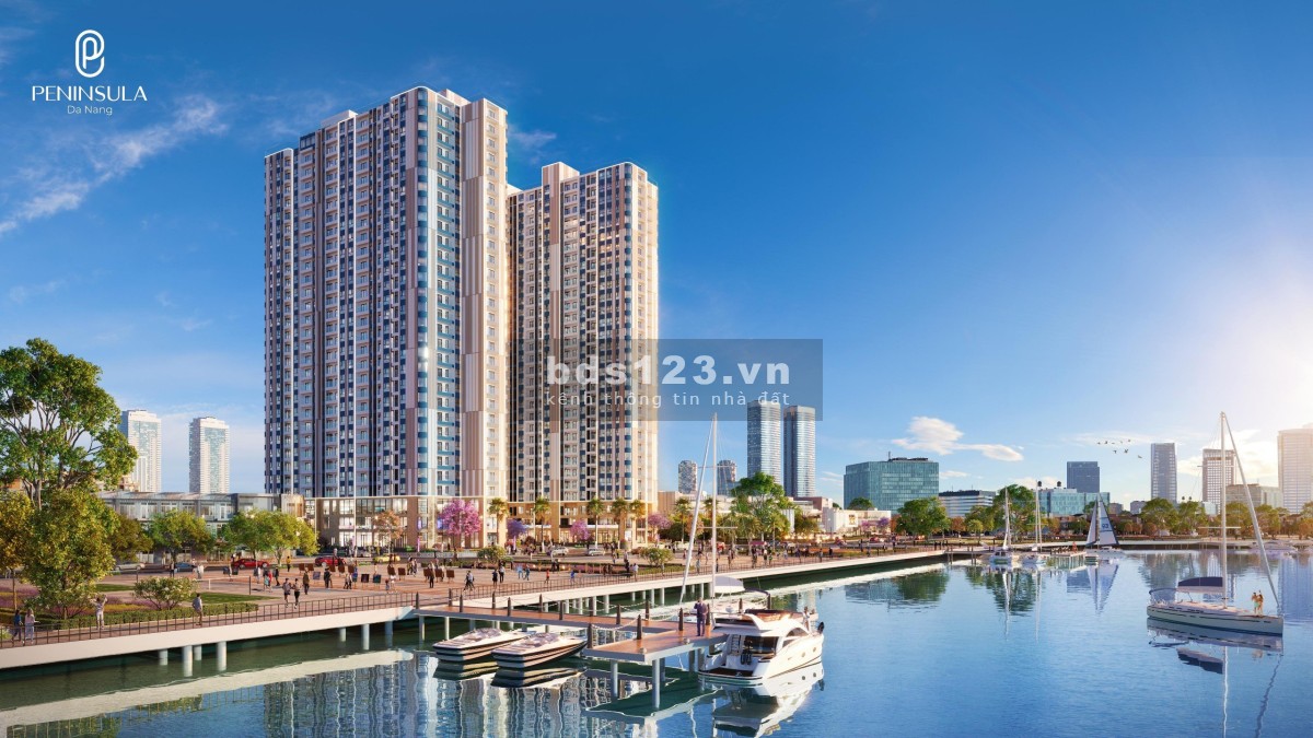 Peninsula Da Nang toà căn hộ hạng sang mặt tiền sông Hàn trung tâm Đà Nẵng