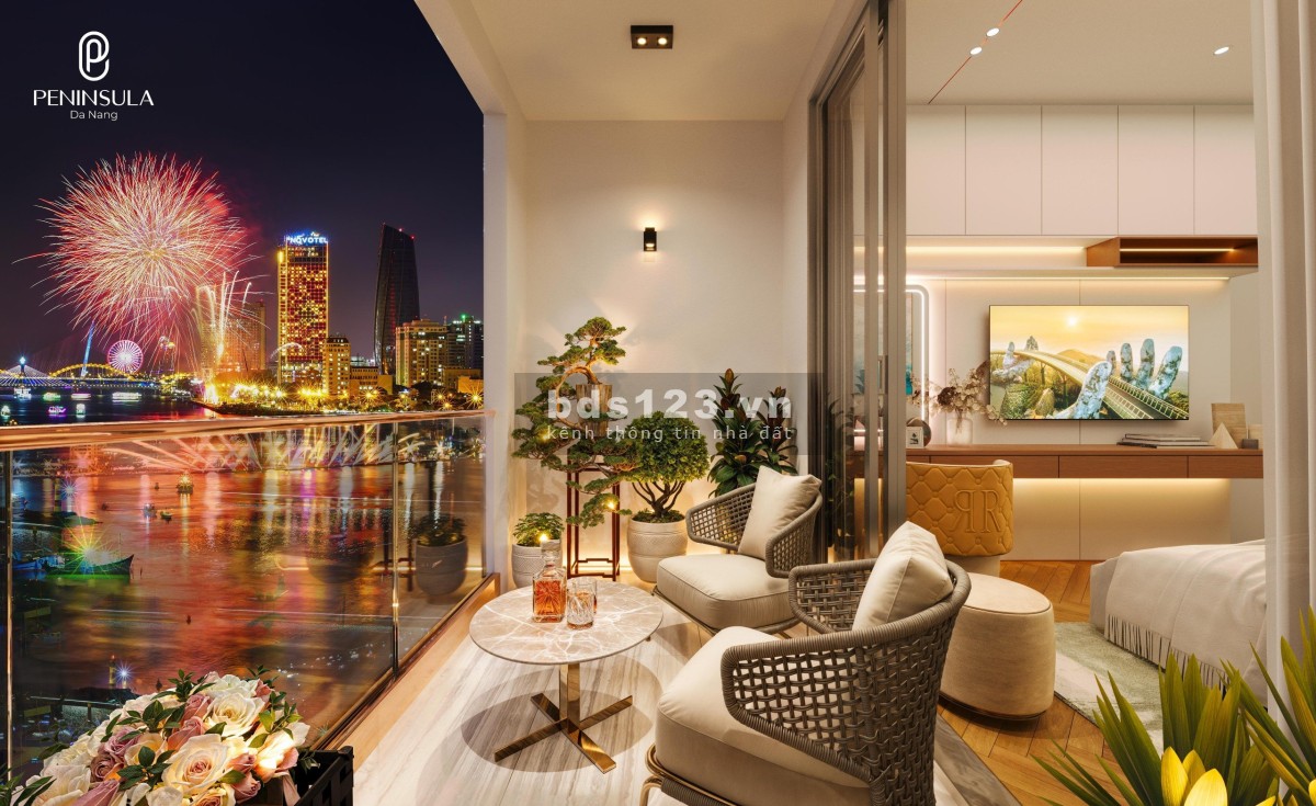 Peninsula Da Nang toà căn hộ hạng sang mặt tiền sông Hàn trung tâm Đà Nẵng