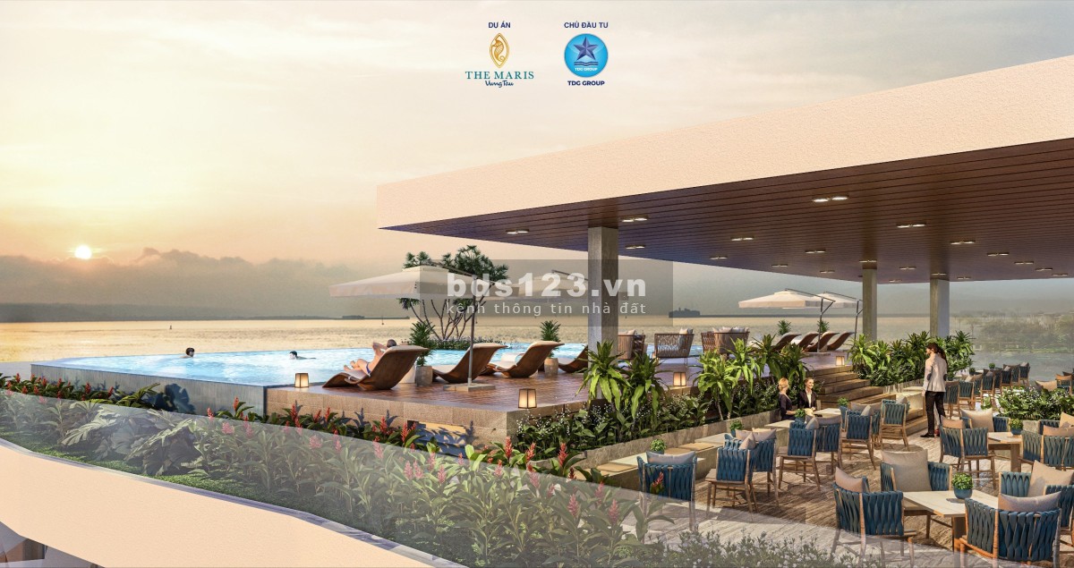 Bán căn hộ biển 1PN thanh toán 145 triệu sở hữu ngay - The Maris 5 Sao Vũng Tàu