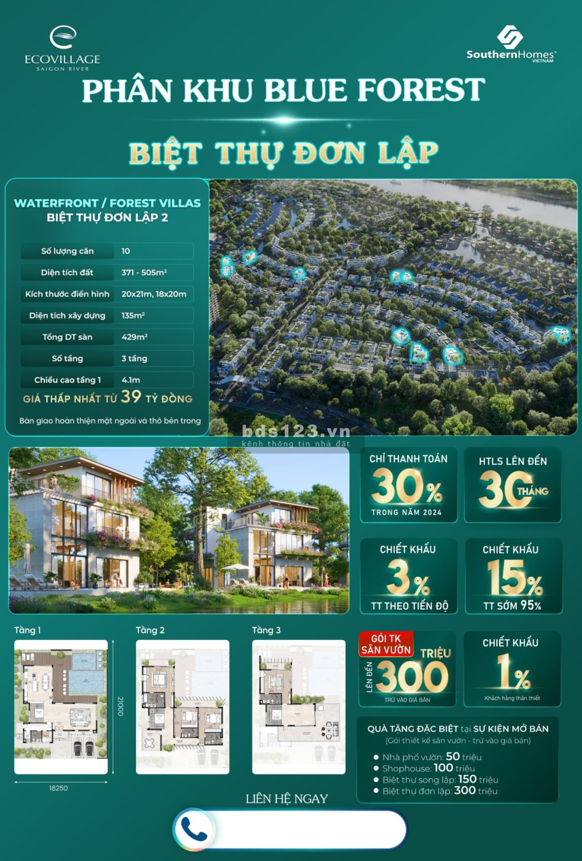 BIỆT THỰ KHOÁNG NÓNG ONSEN - PHÂN KHU CUỐI CÙNG ECOVILLAGE