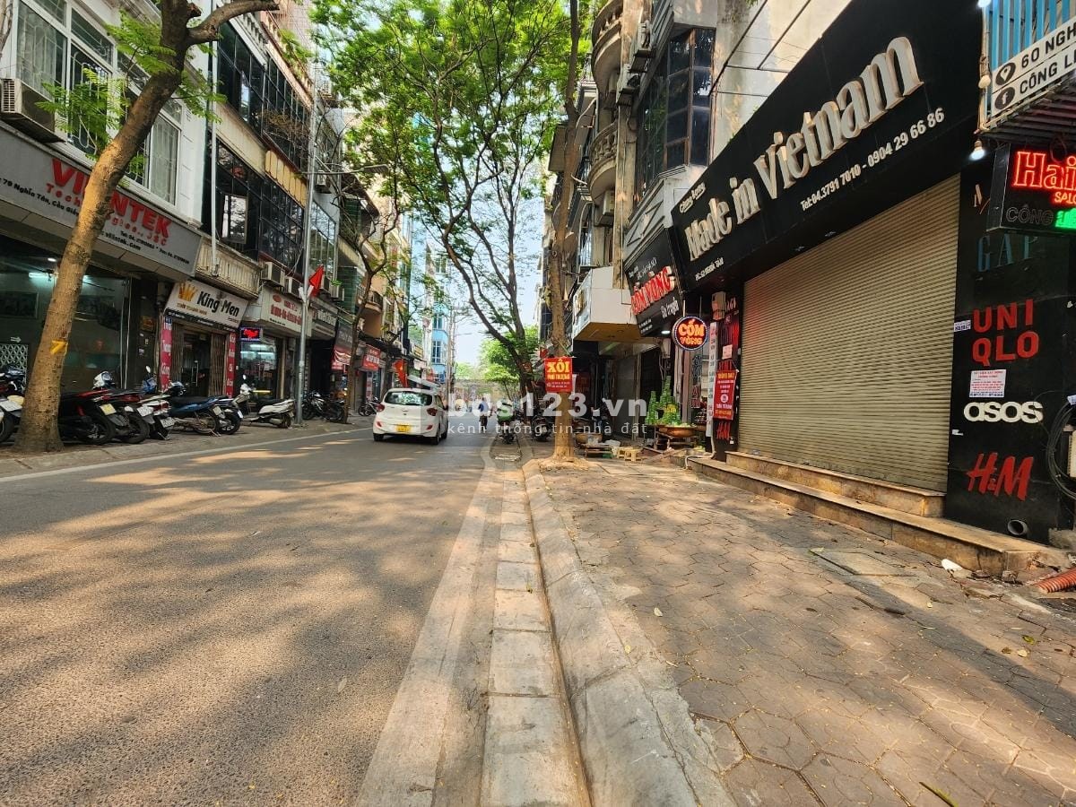 BÁN NHÀ NGHĨA TÂN CẦU GIẤY 78M 3TẦNG 34.8TỶ ÔTÔ ĐƯƠNG THÔNG MĂT PHỐ TO KINH DOANH SẦM UẤT