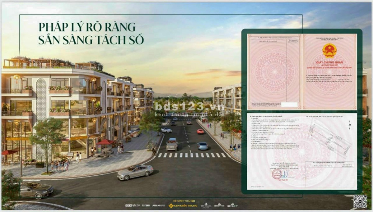 Đất Villa 175m2 có sổ đi công chứng ngay trung tâm Hội An, giá tốt chỉ 26.9tr/m2