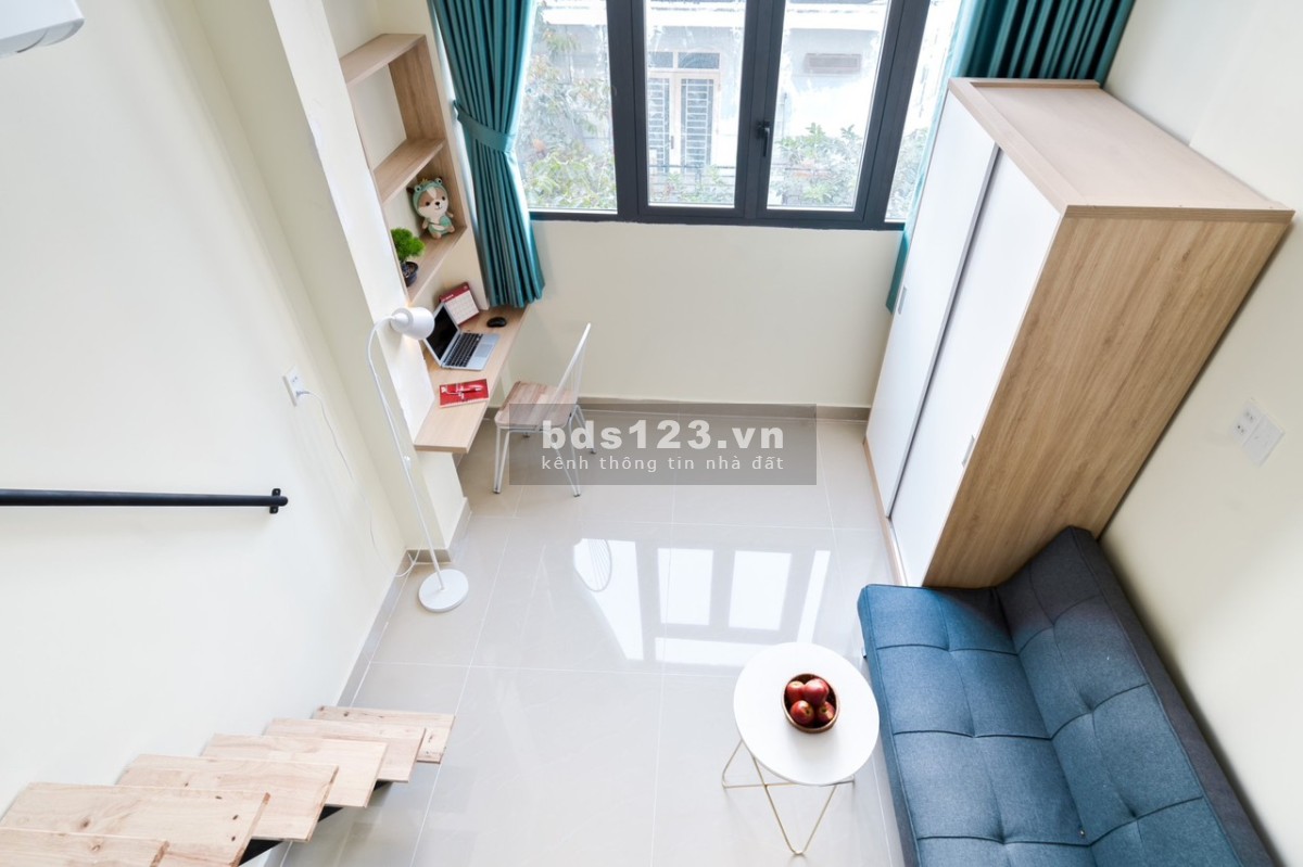Trống sẵn căn Duplex như hình full nội thất, thoáng mát, ánh sáng cả ngày view đẹp, gần Lotte, kcx