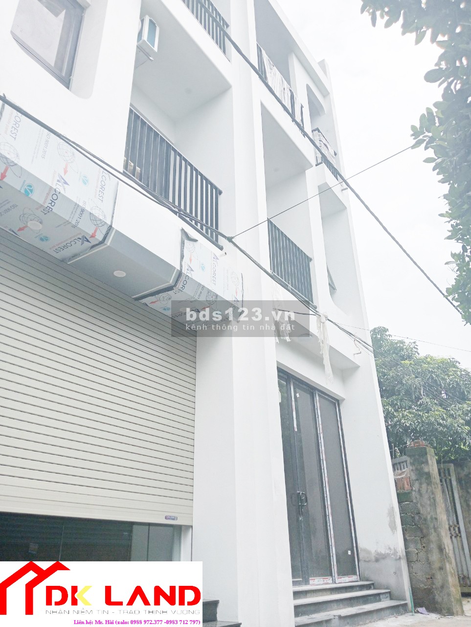 Nhà 3T*51,2m2,Gần cầu Đại Thành, chợ Trung Tâm, Trạm YTẾ, Ôtô đỗ cửa